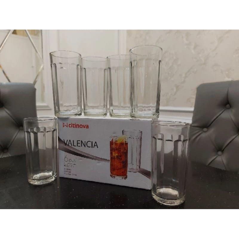 gelas citinova valencia isi 6pcs