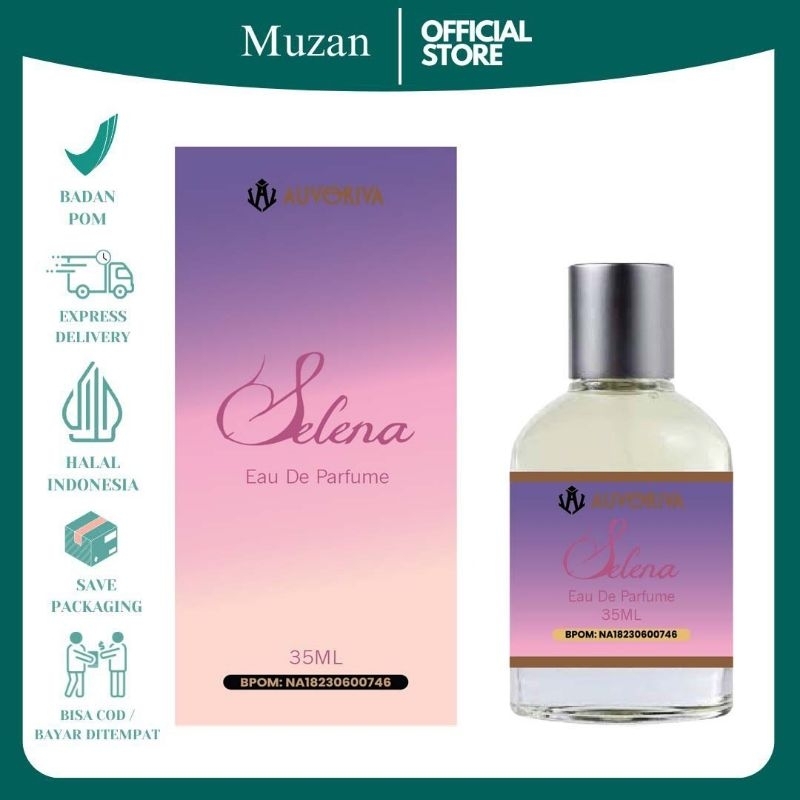 [BPOM] Parfum Auvoriva Le Labo 35ml Platinum / Parfum Le Labo Selena 35ml / Parfum Wanita Wangi Taha