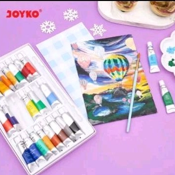 

Cat Akrilik 24 Colours Joyko SF6