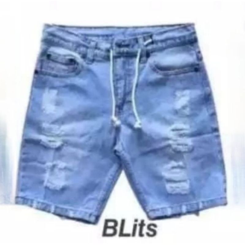 Celana jeans sobek pria Celana pendek sobek Celana cowok  Celana pendek  Celana cowok dewasa Celana 