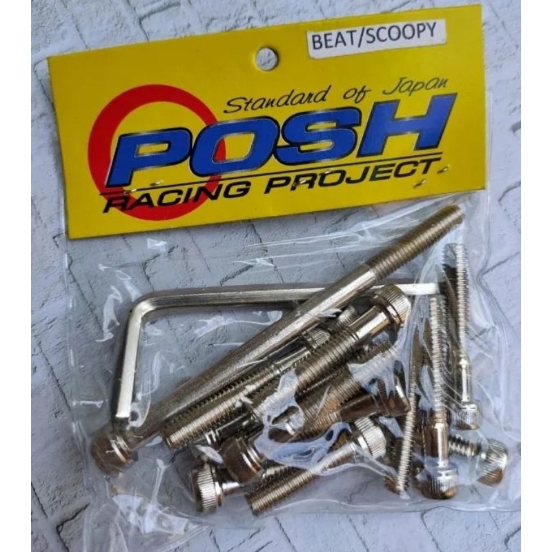 promo baut blok mesin cvt beat karbu scoopy karbu baut blok beat karbu scoopy karbu full set posh