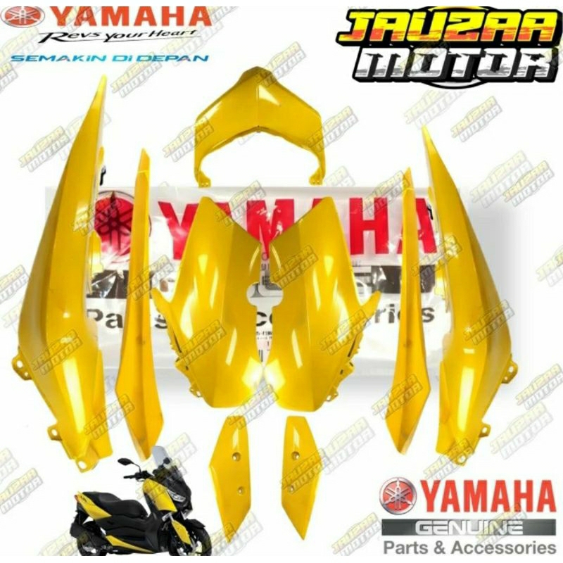 PAKET BODY HALUS XMAX 250 KUNING XMAX OLD ORIGINAL YGP GENUINE PARTS