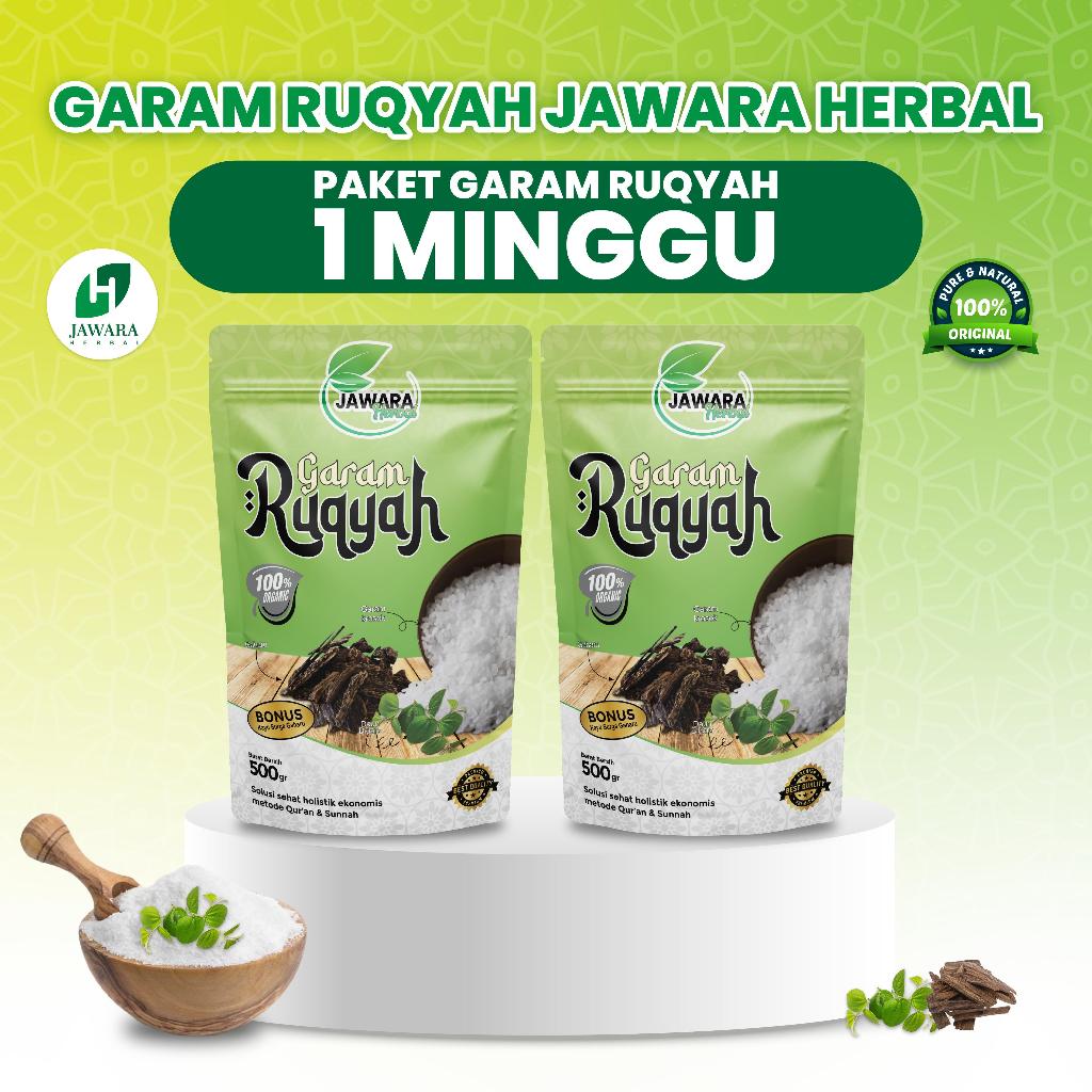 

Garam ruqyah paket 1 minggu | Garam Rukiyah | Garam Ruqiyah