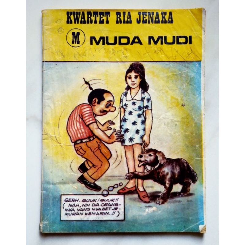 Komik jadul Dagelan Petruk Gareng seri Kwartet Tumaritis : Muda Mudi oleh Rini AS / 1974