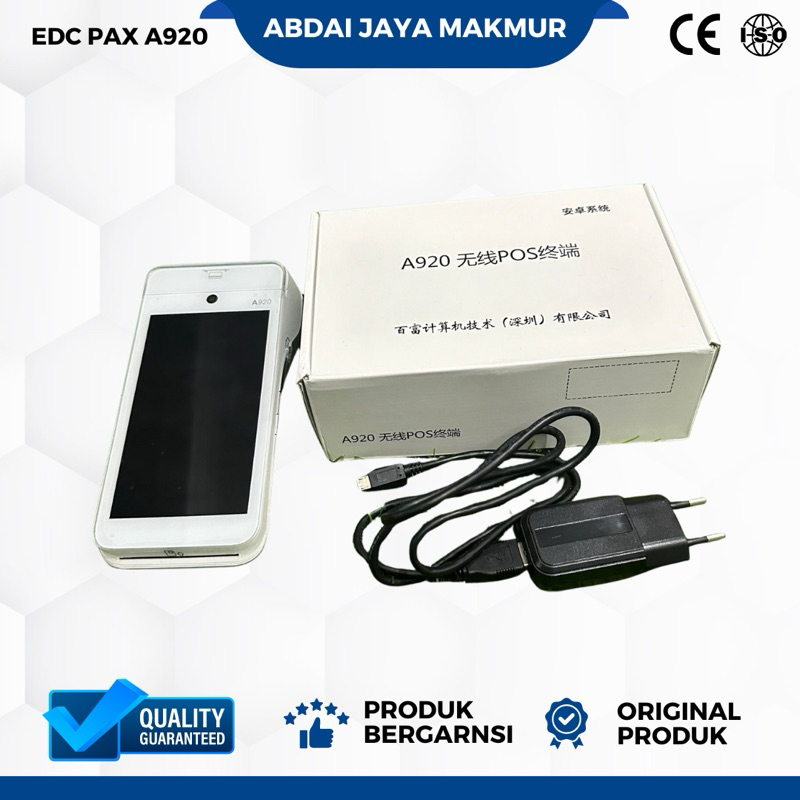 EDC PAX A920 ANDROID SPBU/BSI AGENT/FASTPAY/RAWBT/SEABANK