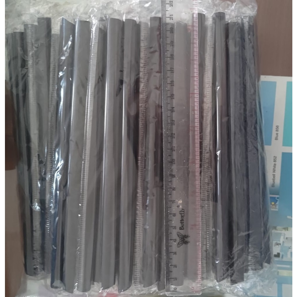 Sedotan Boba Higienis 1221 Bungkus Plastik : Hitam= HARGA INI /5000 pcs (50 pack@100 pcs)