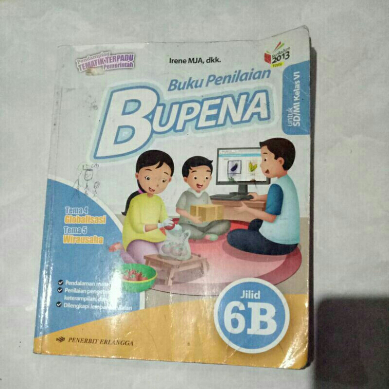 bupena 6B / buku paket  bupena 6B