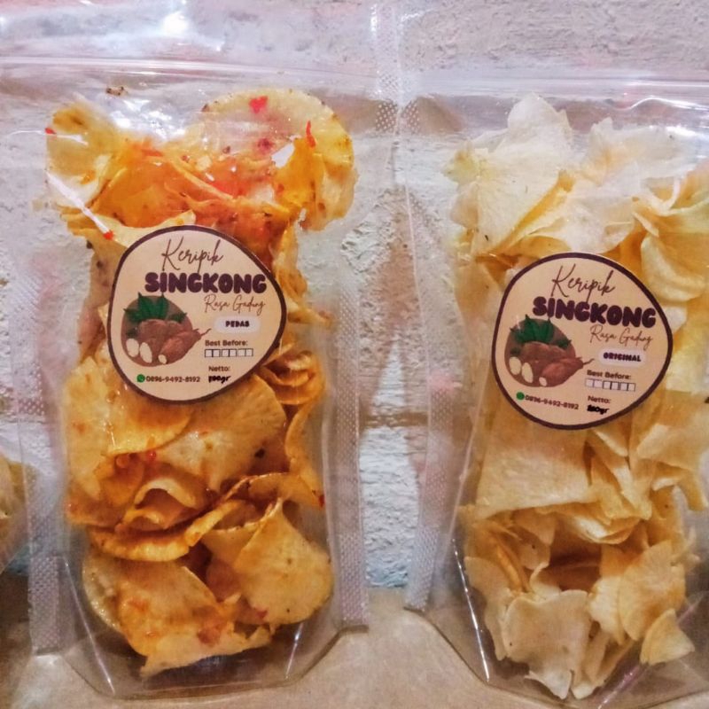 

Keripik Singkong Rasa Gadung - 100 gr