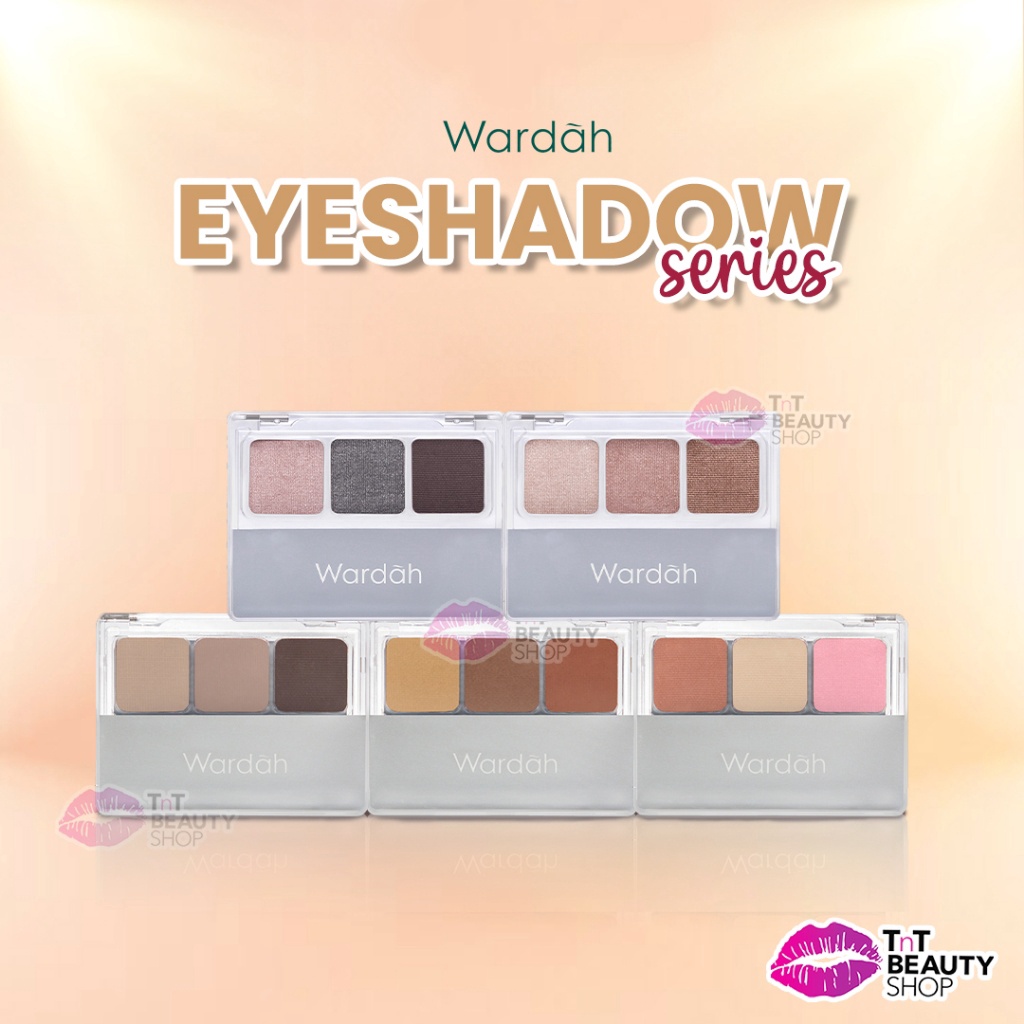 GROSIR Wardah Eyeshadow SERIES  Classic Nude Colors Eye Shadow  Passionate  A  M Series 33g