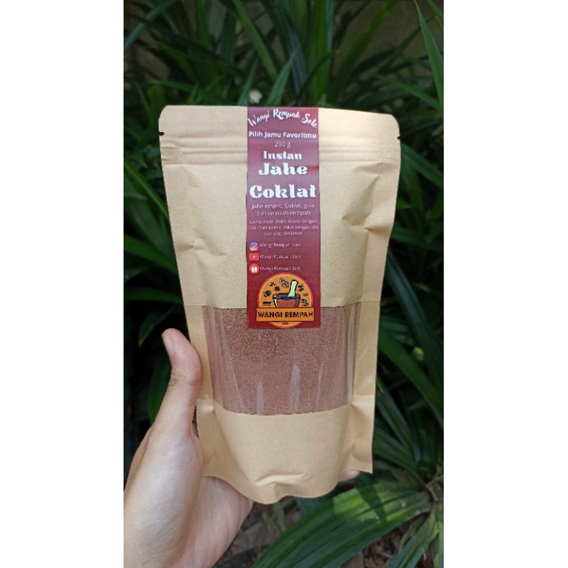 

JAHE COKLAT INSTAN 250G