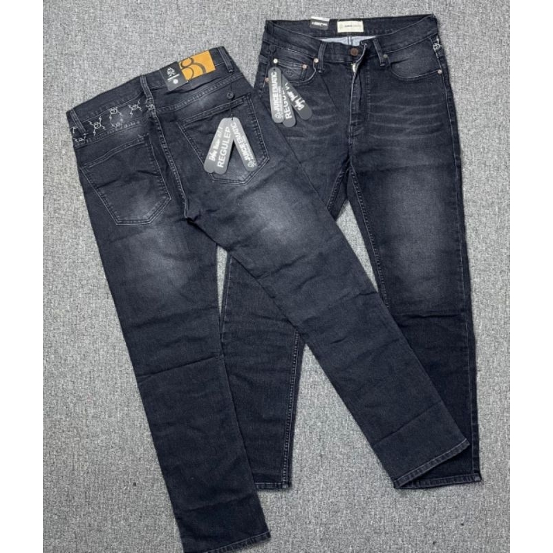 celana jeans pria panjang big size juice ematic premium