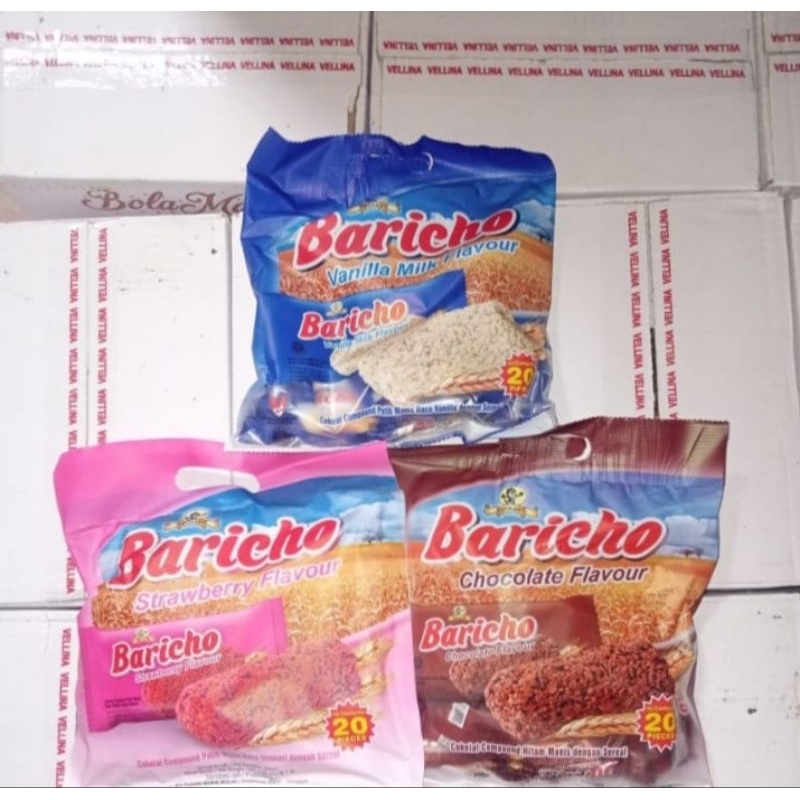 

Baricho cereal oat 3 Bag ( COKLAT 2 + STRW 1) Vanila habis ya