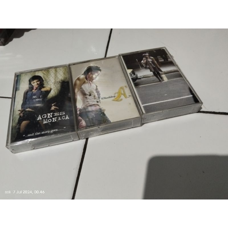 kaset pita agnes monica / sepaket 3 album