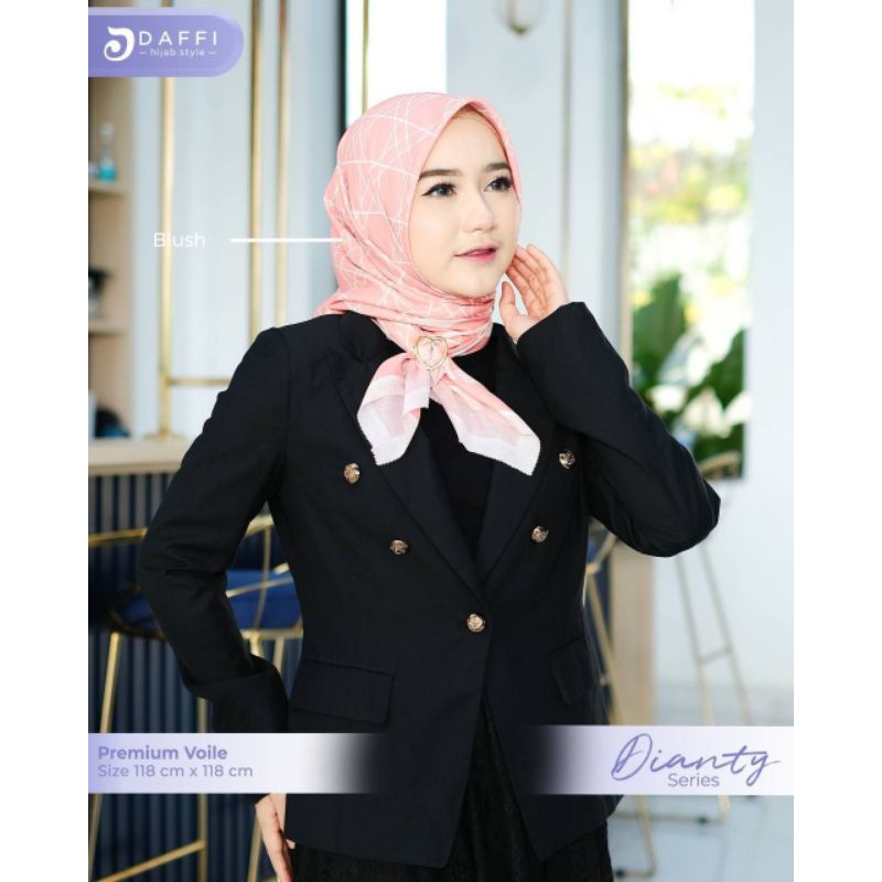 DIANTY SCARF SEGI EMPAT BY DAFFI HIJAB