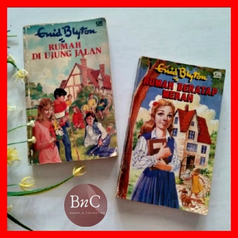 novel langka enid blyton rumah beratap merah rumah di ujung jalan harga satuan