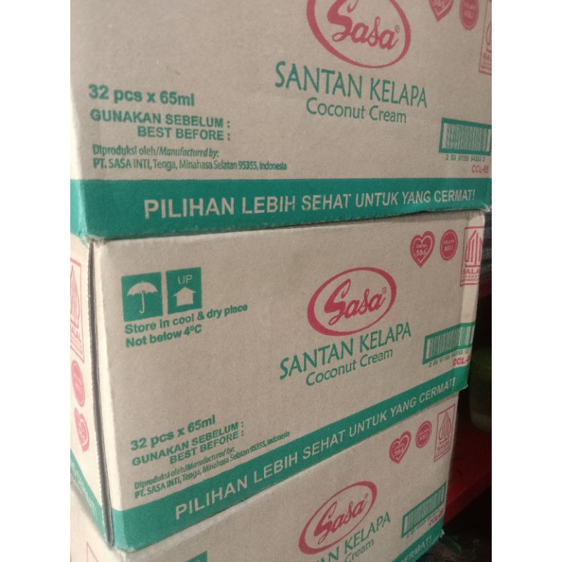 

Santan Kelapa Sasa 65ml Kerucut