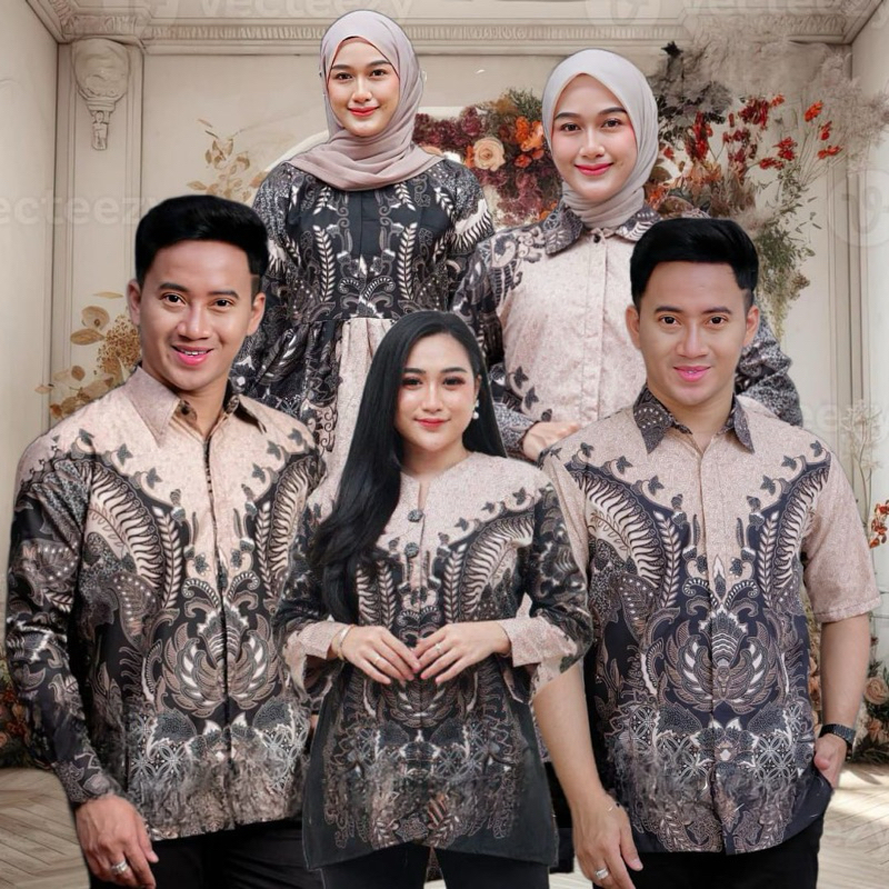 BAJU BATIK COUPLE KLUARGA PASANGAN SUAMI ISTRI