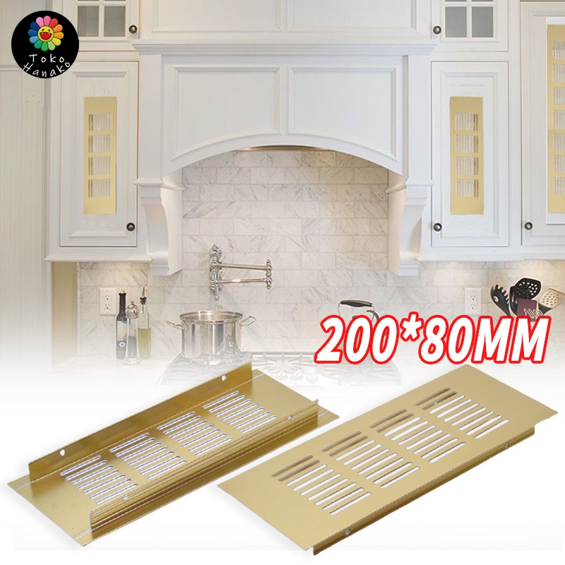 Ventilasi Udara Aluminium Lubang Hawa Aluminium Ventilasi Lemari Kabinet Kitchen Set Lubang Udara Go