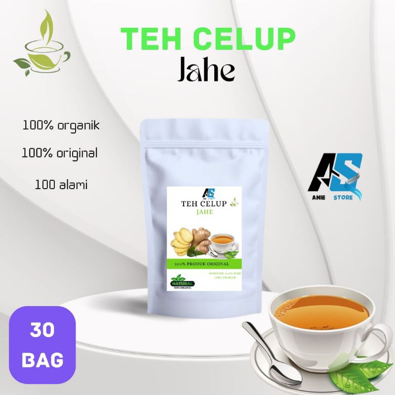 

TEH CELUP JAHE TEH HERBAL ALAMI ISI 30 TEA BAG