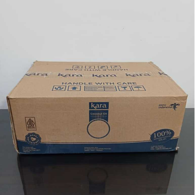 

KARA Minyak Goreng Kelapa 1000 ml / Karton (1000ml x 12 bks)