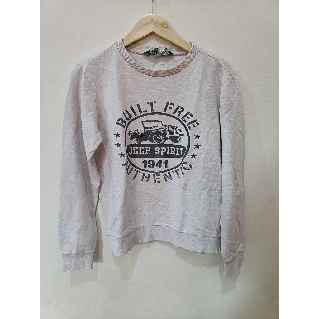 CREWNECK JEEP SPIRIT GREY