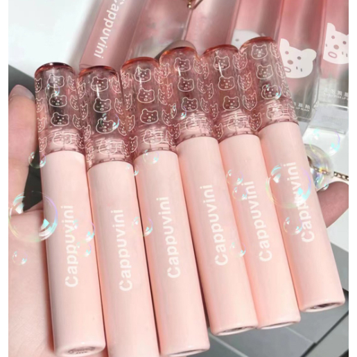 LIPGLOSS KOREAN Lipstick Lip Tint Glossy Lipstick Lip Gloss Water LipGloss Mirror Korean