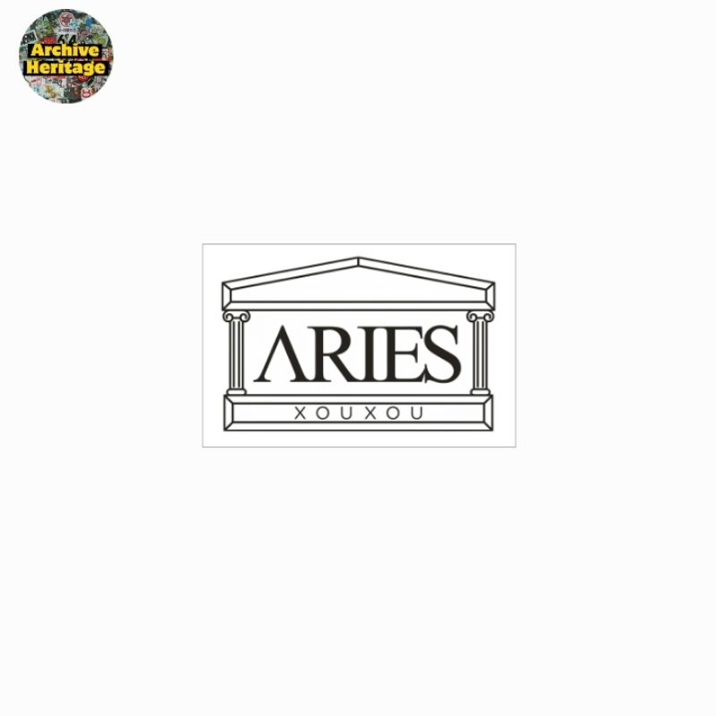 

sticker Aries Arise x xouxou collaborations brand clothing streetwear stiker
