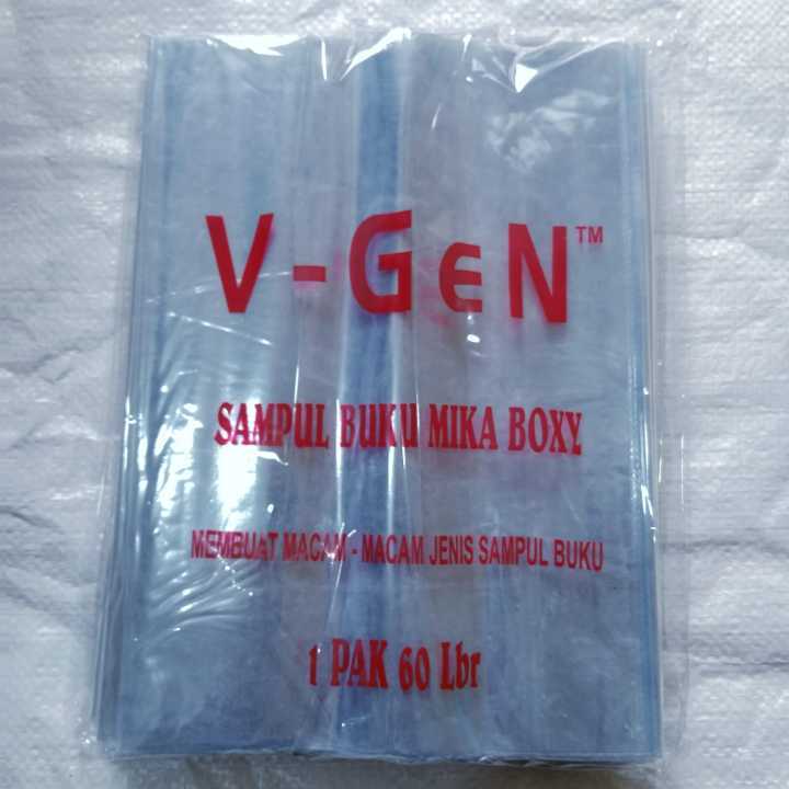

Sampul Buku Plastik Mika Uk. Boxy Isi - 10 Lembar