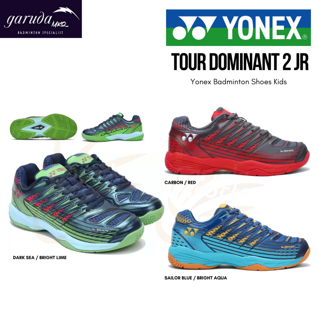 SEPATU BADMINTON YONEX DOMINANT JR / YONEX DOMINANT 2 JUNIOR / TOUR DOMINANT 2 JR
