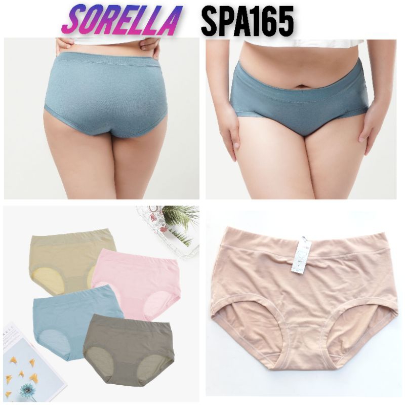 SPA165 Panty Celana dalam katun Sorella midi L XL XXL