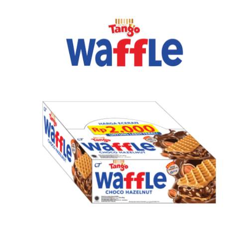 

Tango Waffle Choco Hazelnut 1 Box Isi 12 Pcs