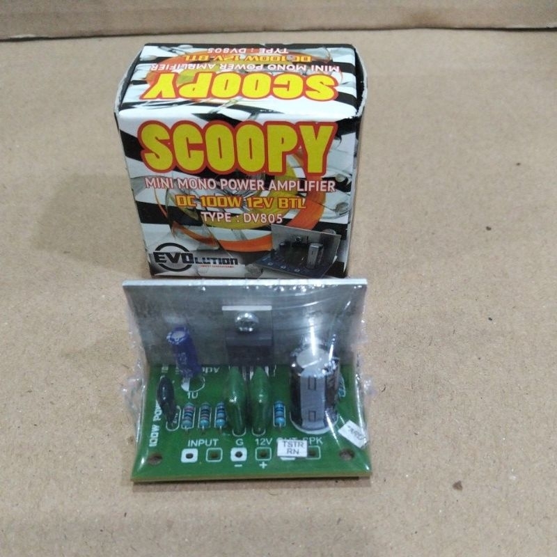 KIT POWER MINI SCOOPY 12 VOLT (MONO)