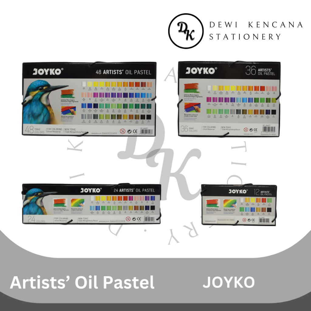 

RK Krayon Minyak / Crayon JOYKO Artists' Oil Pastel