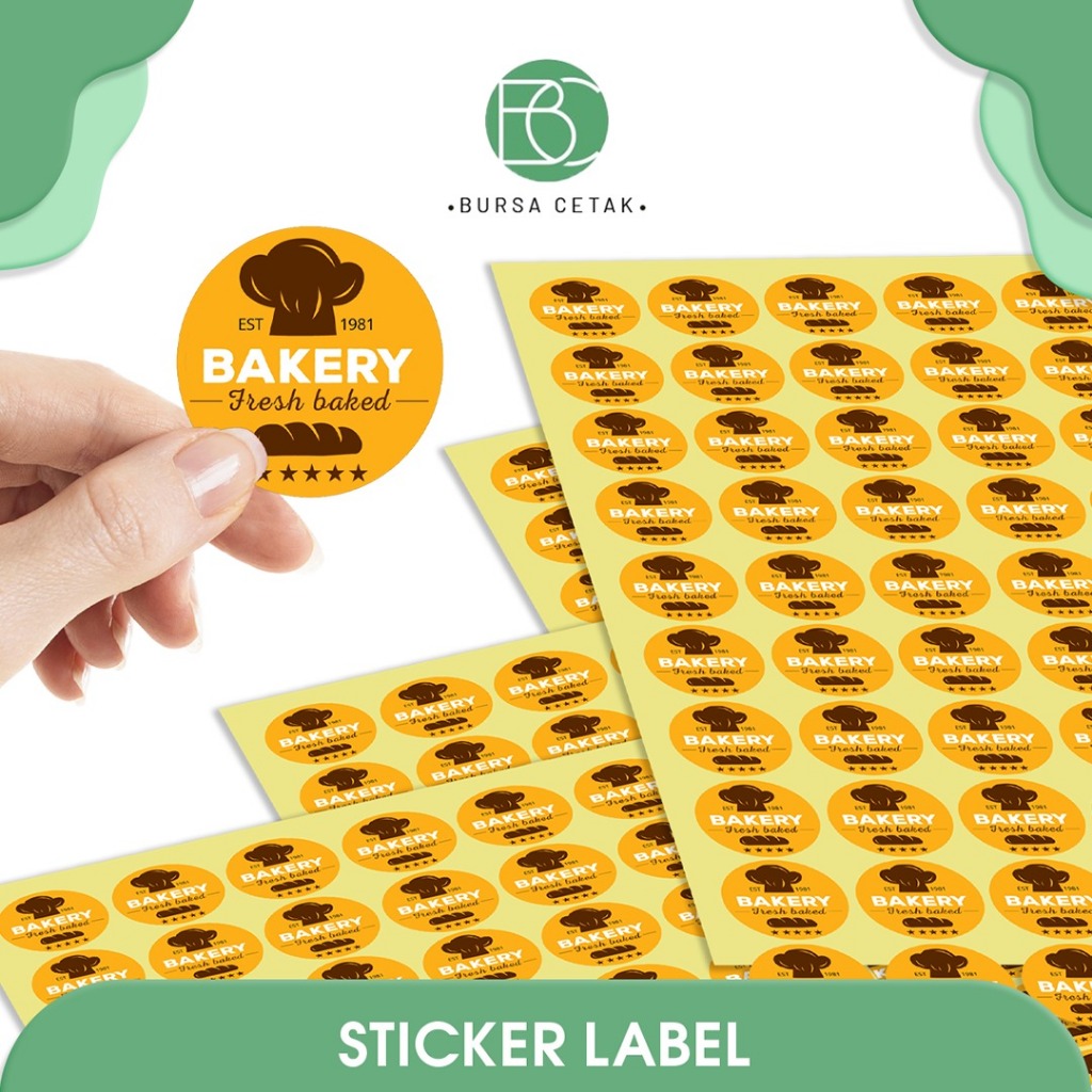 

BURSA CETAK - Print Sticker Chromo A3+ / Cetak Stiker Label Produk Olshop Makanan Bahan Cromo