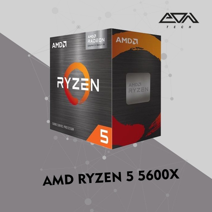 AMD Ryzen 5 5600X Processor CPU Box