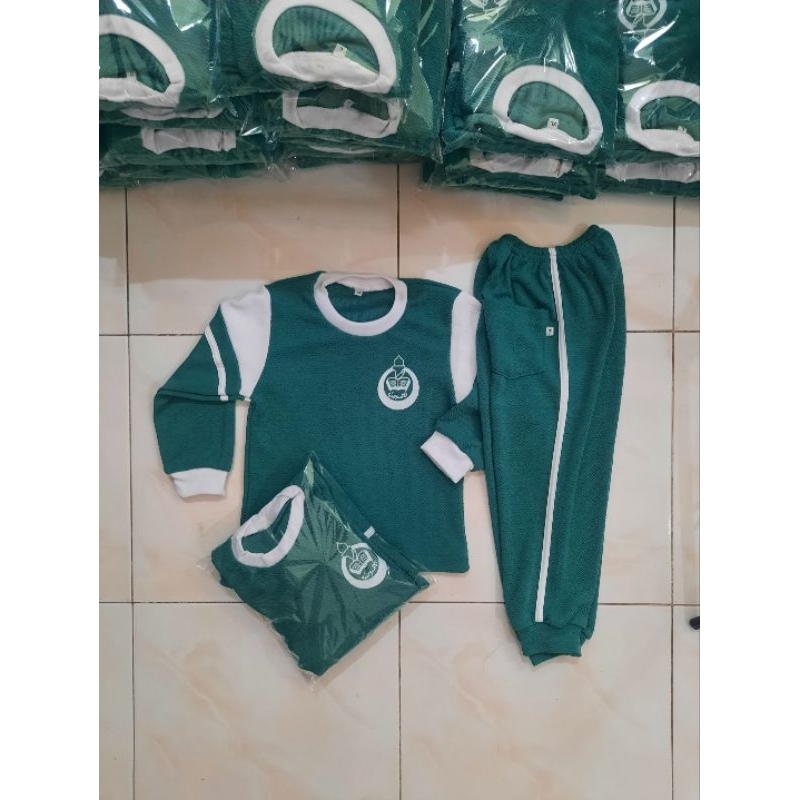 Seragam Olahraga TK Katun Premium Baju Seragam Olahraga Sekolah TK / RA / PAUD Cotton Premium