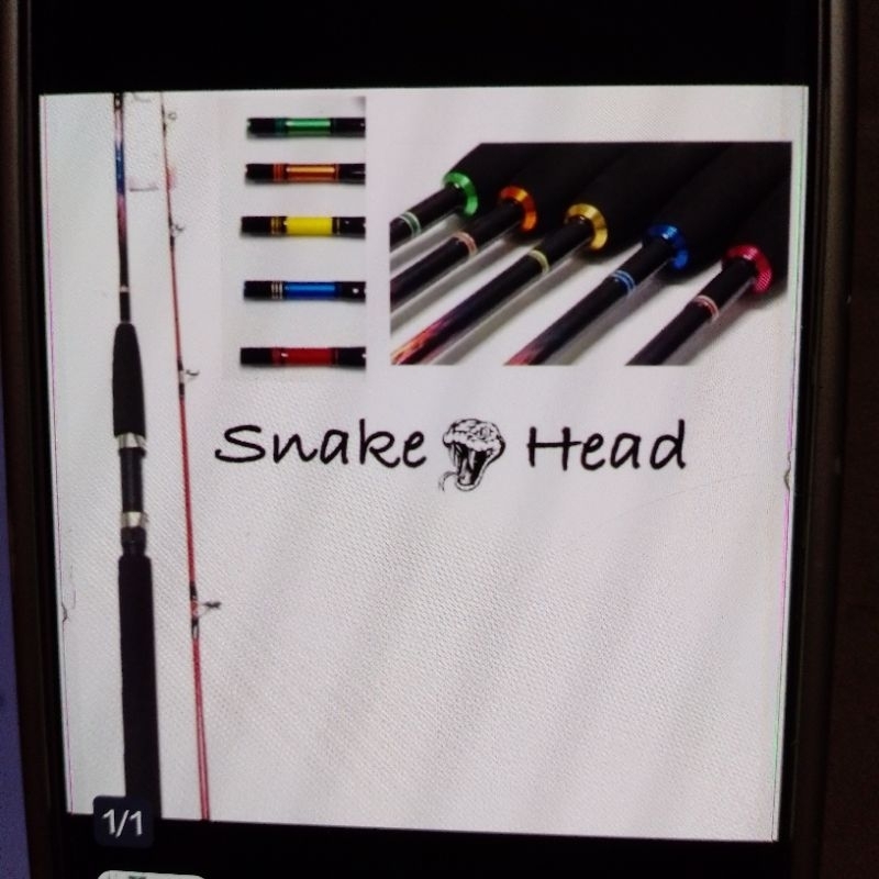 Bless Snake Head Joran pancing 2402MH