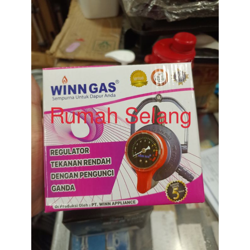 Regulator Winn Gas Premium / Regulator Kompor Gas / Regulator Selang Gas / Regulator Winn Gas W-900 