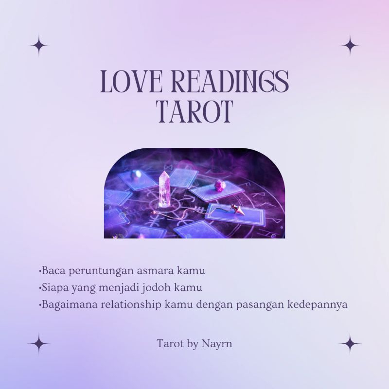 Tarot Reading Percintaan - Love Readings Tarot - Tarot By Nayrn