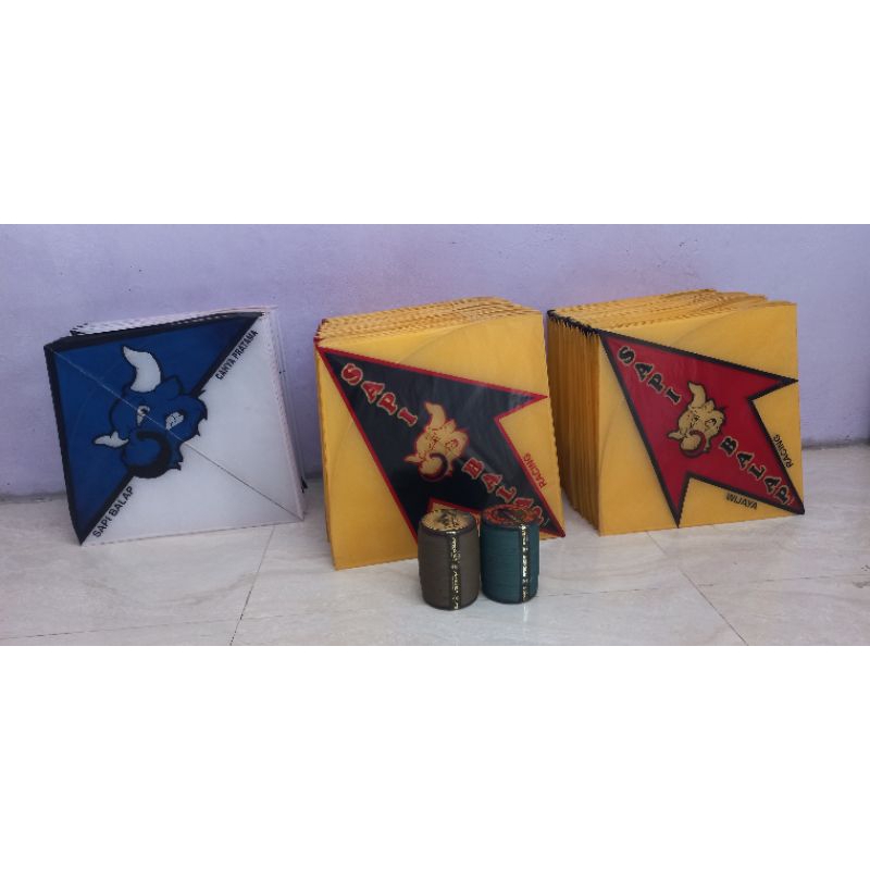 Layangan Sukhoy/ sukhoi/ sukoi Sapi balap original