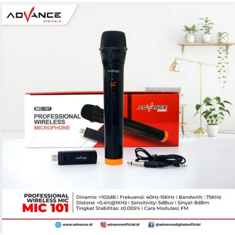 MIC - MIC WIRELESS ADVANCE 101