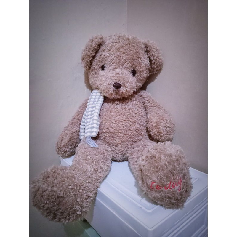 Teddy Bear Brown Bear Stuffed Animal Vintage Toy Steiff Art Print
