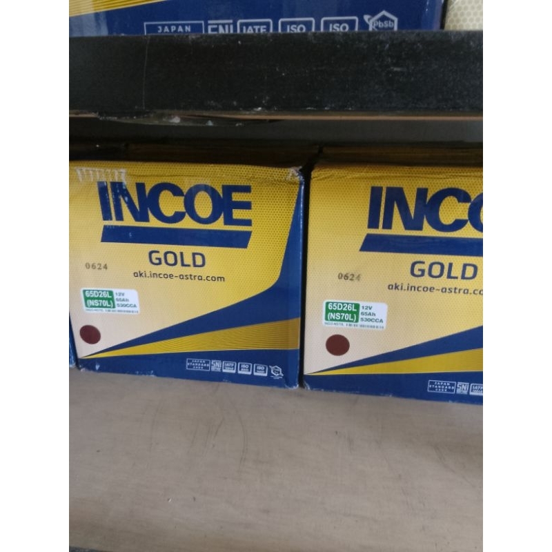 Aki Incoe NS70L Mobil Cefiro Infinity Sedona Bensin Sonata Trajet