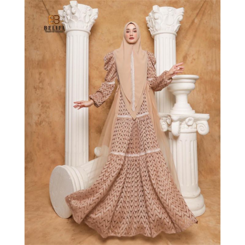JALELA SERIES (NEW EDITION) GAMIS MEWAH BURKAT BY BELIFI