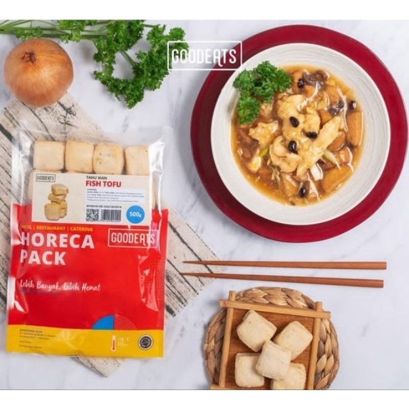 

Good Eats Horeka Fish Tofu / Olahan Ikan Bentuk Tahu / Seafood Tofu | Berat Bersih 500gr