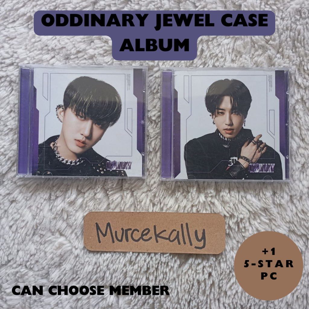 [ALBUM ONLY+ 5-STAR PC] ODDINARY NOEASY STRAY KIDS ALBUM ONLY UNSEALED/OPENED