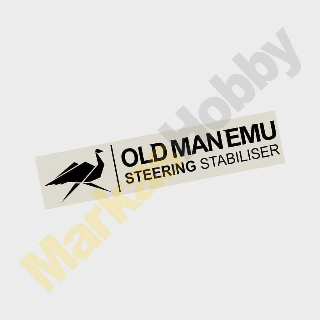 Sticker OME Old Man Emu Shock Stir Steering Stabiliser