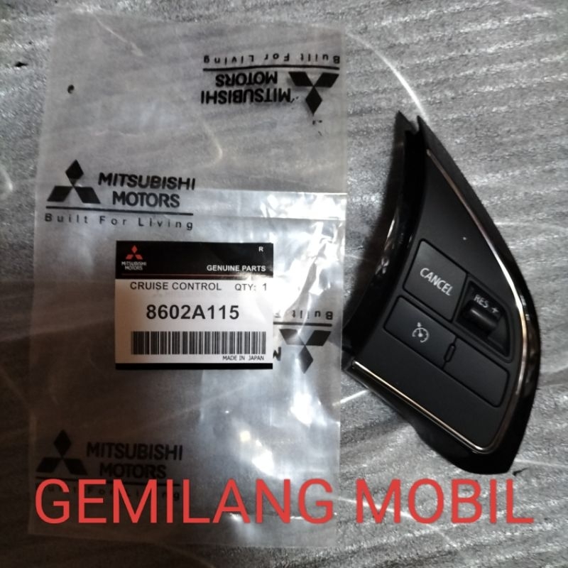 SWITCH SAKRAL SAKLAR TOMBOL CRUISE CONTROL AUDIO STEER STIR RH KANAN MITSUBISHI XPANDER X-PANDER CRO