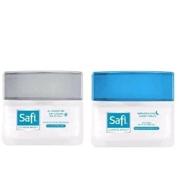 Safi Ultimate Bright Replenishing Night Cream Deeply Nourish & brighten Skin 25gr & 45gr~100% ORIGIN