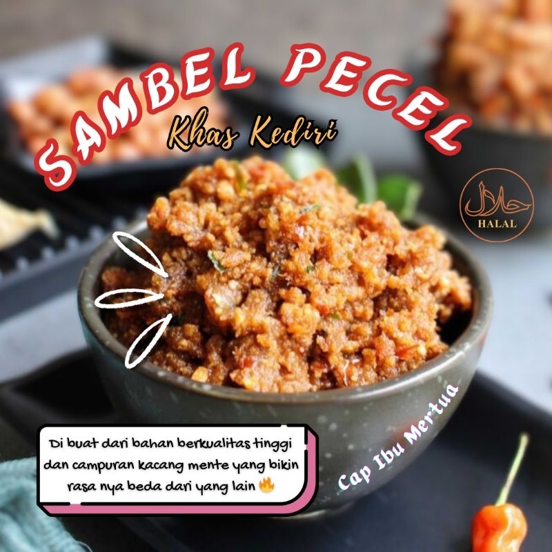 

Sambal Pecel/Bumbu Pecel Khas Kediri (PREMIUM) cap Ibu Mertua